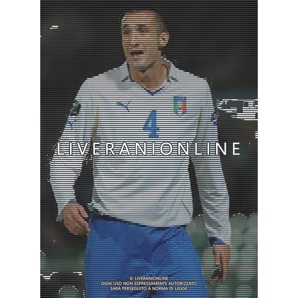 Qualificazioni ai Campionati Europei UEFA EURO 2012 Gruppo C Belfast (Irlanda del Nord) - 08.10.2010 Irlanda del Nord-Italia Nella Foto:Giorgio CHIELLINI /Ph.Vitez-Ag. Aldo Liverani