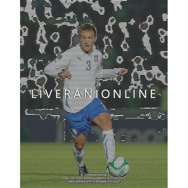 Qualificazioni ai Campionati Europei UEFA EURO 2012 Gruppo C Belfast (Irlanda del Nord) - 08.10.2010 Irlanda del Nord-Italia Nella Foto:Domenico CRISCITO /Ph.Vitez-Ag. Aldo Liverani