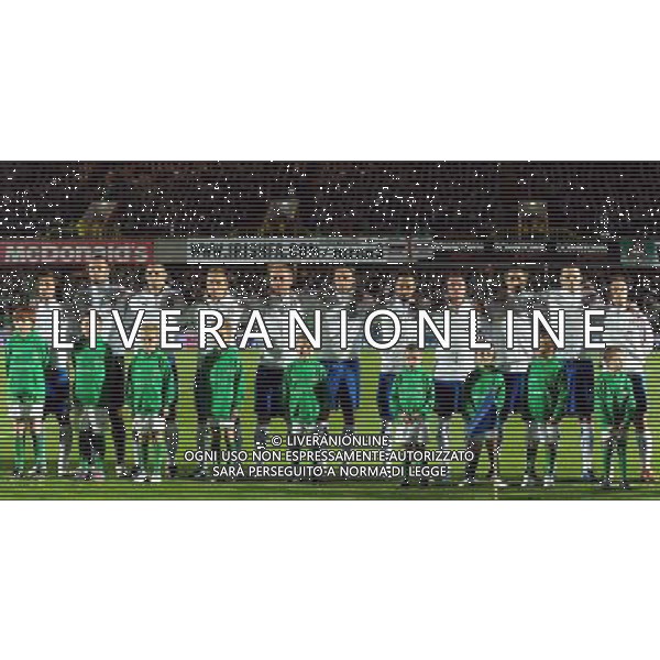 Qualificazioni ai Campionati Europei UEFA EURO 2012 Gruppo C Belfast (Irlanda del Nord) - 08.10.2010 Irlanda del Nord-Italia Nella Foto:Italia squadra durante l\'inno nazionale /Ph.Vitez-Ag. Aldo Liverani