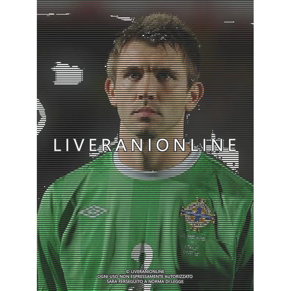 Qualificazioni ai Campionati Europei UEFA EURO 2012 Gruppo C Belfast (Irlanda del Nord) - 08.10.2010 Irlanda del Nord-Italia Nella Foto:Gareth McAULEY /Ph.Vitez-Ag. Aldo Liverani