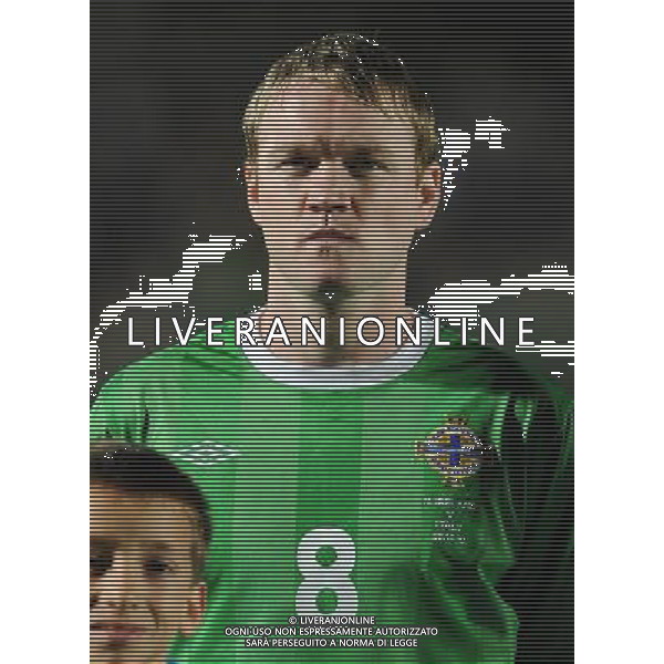 Qualificazioni ai Campionati Europei UEFA EURO 2012 Gruppo C Belfast (Irlanda del Nord) - 08.10.2010 Irlanda del Nord-Italia Nella Foto:Grant McCANN /Ph.Vitez-Ag. Aldo Liverani