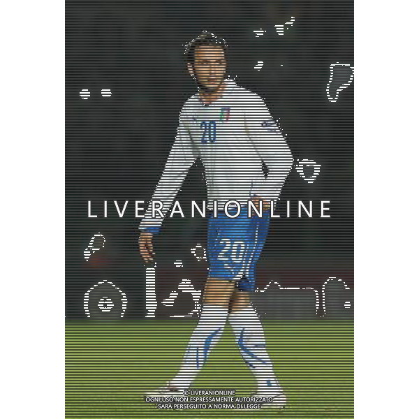 Qualificazioni ai Campionati Europei UEFA EURO 2012 Gruppo C Belfast (Irlanda del Nord) - 08.10.2010 Irlanda del Nord-Italia Nella Foto:Giampaolo PAZZINI /Ph.Vitez-Ag. Aldo Liverani