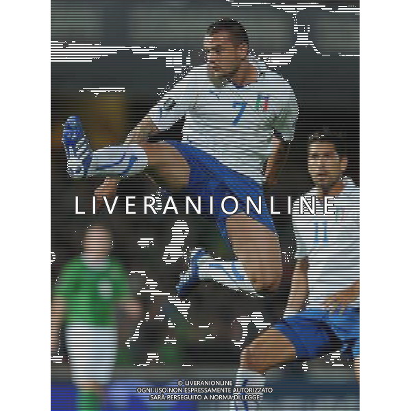 Qualificazioni ai Campionati Europei UEFA EURO 2012 Gruppo C Belfast (Irlanda del Nord) - 08.10.2010 Irlanda del Nord-Italia Nella Foto:Simone PEPE /Ph.Vitez-Ag. Aldo Liverani