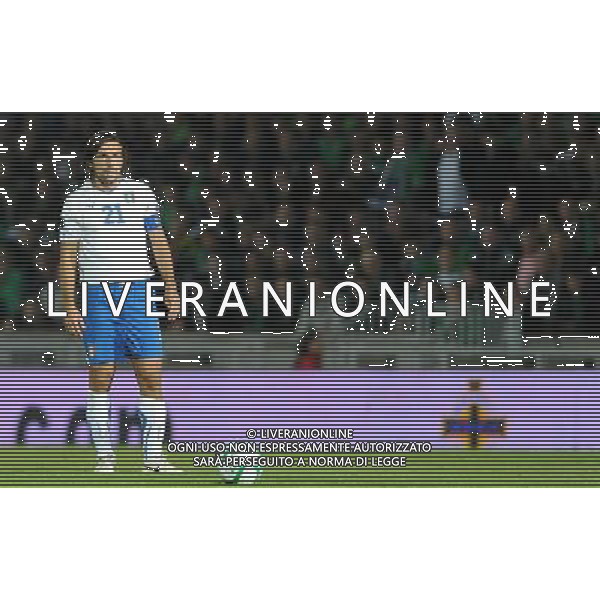 Qualificazioni ai Campionati Europei UEFA EURO 2012 Gruppo C Belfast (Irlanda del Nord) - 08.10.2010 Irlanda del Nord-Italia Nella Foto:Andrea PIRLO /Ph.Vitez-Ag. Aldo Liverani