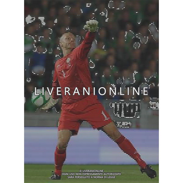 Qualificazioni ai Campionati Europei UEFA EURO 2012 Gruppo C Belfast (Irlanda del Nord) - 08.10.2010 Irlanda del Nord-Italia Nella Foto:Maik TAYLOR /Ph.Vitez-Ag. Aldo Liverani