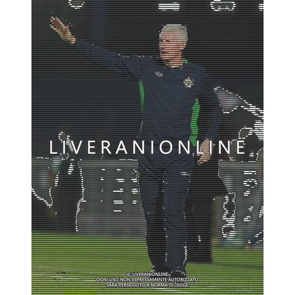 Qualificazioni ai Campionati Europei UEFA EURO 2012 Gruppo C Belfast (Irlanda del Nord) - 08.10.2010 Irlanda del Nord-Italia Nella Foto: Nigel Worthington /Ph.Vitez-Ag. Aldo Liverani