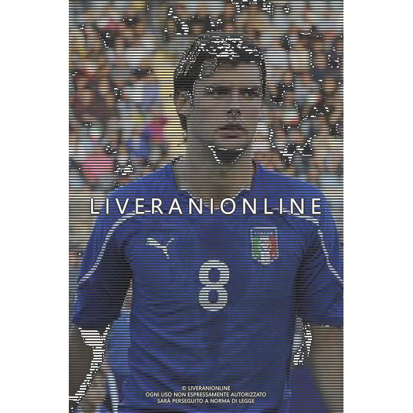 Rieti - 08/10/2010 - Stadio \'Centro D\'Italia\' - Spareggio d\'andata per accedere all\'Europeo Under 21 2011 - Italia vs Bielorussia - nella foto: Andrea POLI ph. Corradetti / ©Aldo Liverani Sas