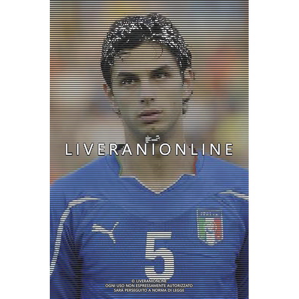 Rieti - 08/10/2010 - Stadio \'Centro D\'Italia\' - Spareggio d\'andata per accedere all\'Europeo Under 21 2011 - Italia vs Bielorussia - nella foto: Andrea RANOCCHIA ph. Corradetti / ©Aldo Liverani Sas