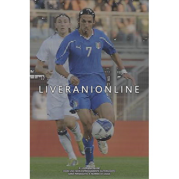 Rieti - 08/10/2010 - Stadio \'Centro D\'Italia\' - Spareggio d\'andata per accedere all\'Europeo Under 21 2011 - Italia vs Bielorussia - nella foto: Matias Ezequiel SCHELOTTO ph. Corradetti / ©Aldo Liverani Sas