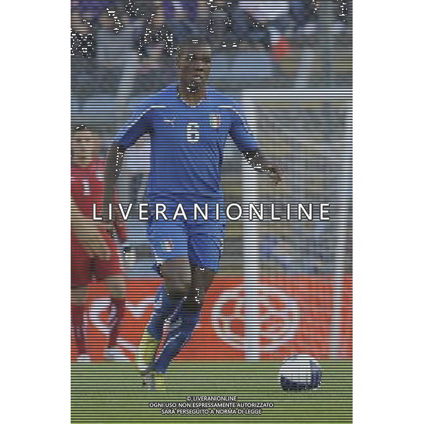 Rieti - 08/10/2010 - Stadio \'Centro D\'Italia\' - Spareggio d\'andata per accedere all\'Europeo Under 21 2011 - Italia vs Bielorussia - nella foto: Angelo OGBONNA ph. Corradetti / ©Aldo Liverani Sas