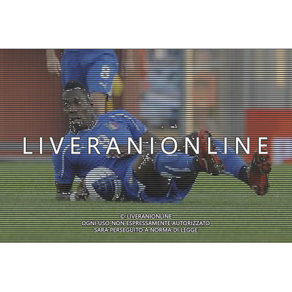 Rieti - 08/10/2010 - Stadio \'Centro D\'Italia\' - Spareggio d\'andata per accedere all\'Europeo Under 21 2011 - Italia vs Bielorussia - nella foto: Stefano OKAKA CHUKA ph. Corradetti / ©Aldo Liverani Sas