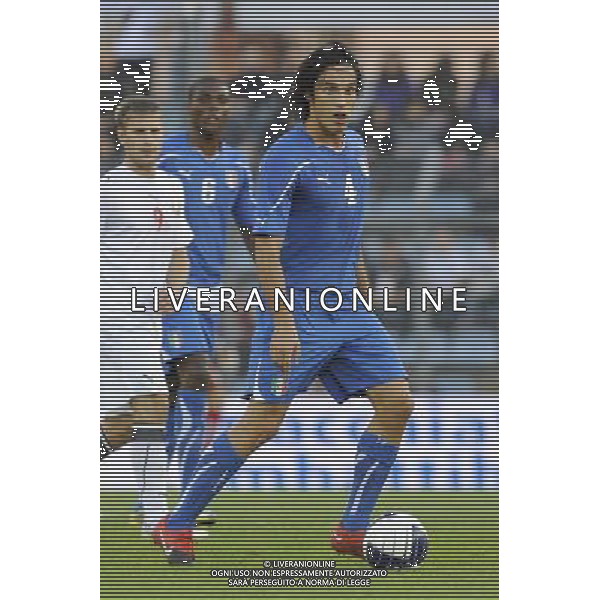 Rieti - 08/10/2010 - Stadio \'Centro D\'Italia\' - Spareggio d\'andata per accedere all\'Europeo Under 21 2011 - Italia vs Bielorussia - nella foto: Francesco BOLZONI ph. Corradetti / ©Aldo Liverani Sas