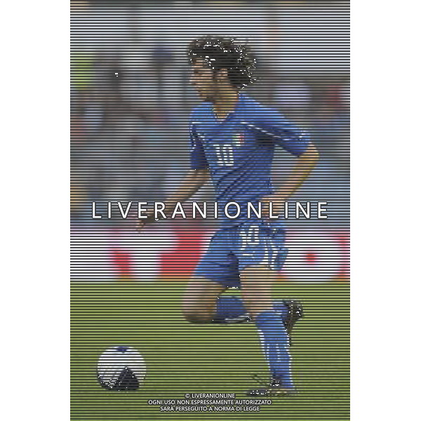 Rieti - 08/10/2010 - Stadio \'Centro D\'Italia\' - Spareggio d\'andata per accedere all\'Europeo Under 21 2011 - Italia vs Bielorussia - nella foto: Diego FABBRINI ph. Corradetti / ©Aldo Liverani Sas