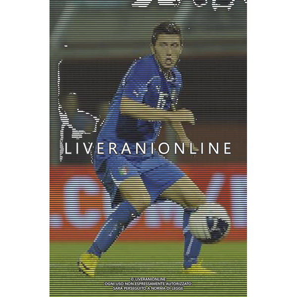 Rieti - 08/10/2010 - Stadio \'Centro D\'Italia\' - Spareggio d\'andata per accedere all\'Europeo Under 21 2011 - Italia vs Bielorussia - nella foto: Luca MARRONE ph. Corradetti / ©Aldo Liverani Sas