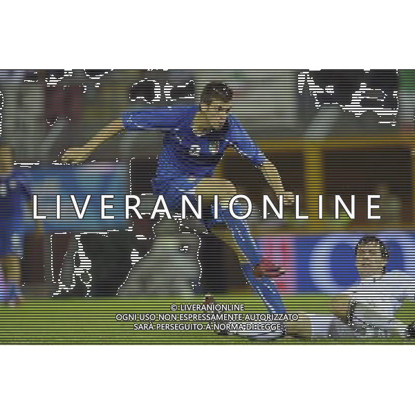 Rieti - 08/10/2010 - Stadio \'Centro D\'Italia\' - Spareggio d\'andata per accedere all\'Europeo Under 21 2011 - Italia vs Bielorussia - nella foto: Davide SANTON ph. Corradetti / ©Aldo Liverani Sas