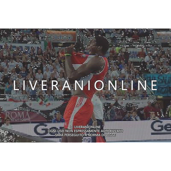 Campionati Mondiali Pallavolo maschile FIVB Semifinale Roma 9-10-2010 Cuba - Serbia nella foto: la rabbiosa esultanza di Raydel Hierrezuelo (Cuba) foto Garavaglia - ag. Aldo Liverani sas