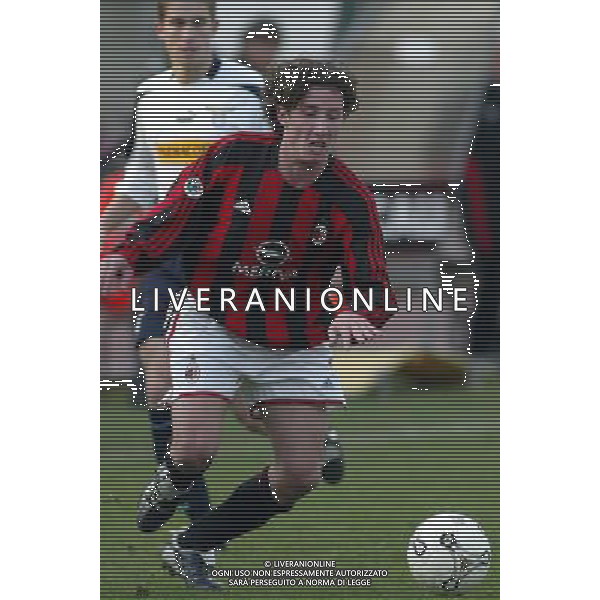 Viareggio (Lu) 13/02/2004 56¡ Coppa Carnevale Milan-Lazio Nella foto: Bortolotto Roberto del Milan.* Ph Gianni Nucci/Aldo Liverani