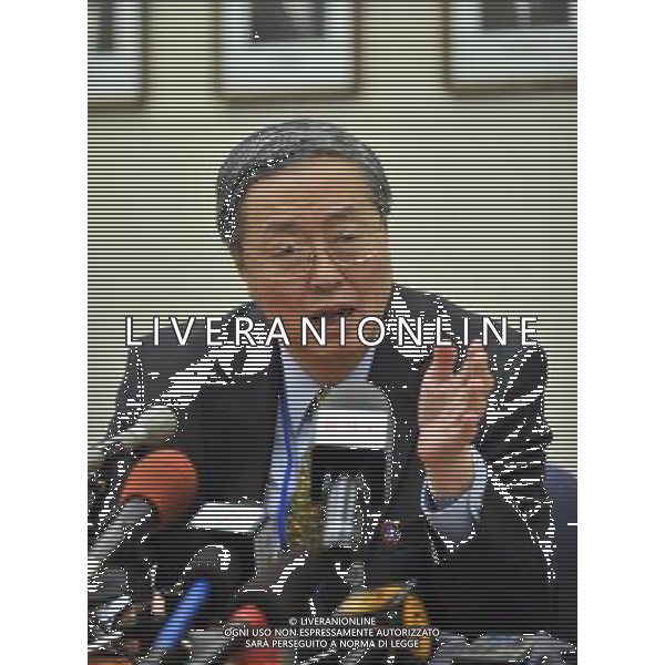 (101009) -- WASHINGTON, Oct. 9, 2010 () -- Governor of the People\'s Bank of China (PBOC) Zhou Xiaochuan hosts a press briefing during the annual meetings of the International Monetary Fund (IMF) and the World Bank in Washington D.C., capital of the United States, Oct. 8, 2010. (/Zhang Jun) (zcq) ©photoshot/Agenzia Aldo Liverani Sas - ITALY ONLY - Incontro annuale del Fondo monetario internazionale (FMI) e della Banca mondiale a Washington DC, capitale degli Stati Uniti, 8 ottobre 2010