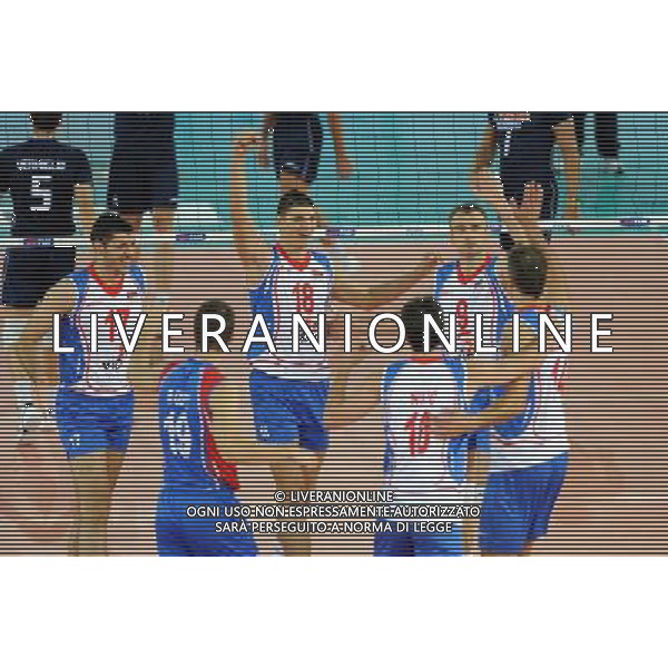 Campionati Mondiali Pallavolo maschile FIVB Finale 3°/4° posto Roma 10-10-2010 Italia - Serbia nella foto: esultanza Serbia foto Garavaglia - ag. Aldo Liverani sas