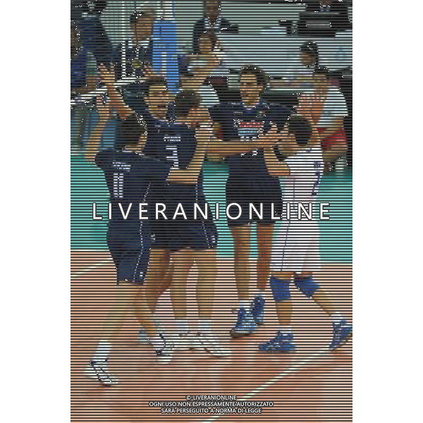 Campionati Mondiali Pallavolo maschile FIVB Finale 3°/4° posto Roma 10-10-2010 Italia - Serbia nella foto: esultanza Italia foto Garavaglia - ag. Aldo Liverani sas