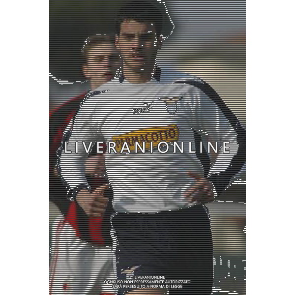 Viareggio (Lu) 13/02/2004 56¡ Coppa Carnevale Milan-Lazio Nella foto: Delgado Alfonso Roberto della Lazio.* Ph Gianni Nucci/Aldo Liverani