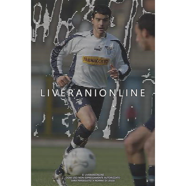 Viareggio (Lu) 13/02/2004 56¡ Coppa Carnevale Milan-Lazio Nella foto: Delgado Alfonso Roberto della Lazio.* Ph Gianni Nucci/Aldo Liverani