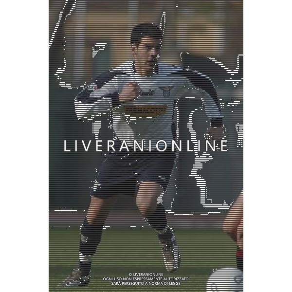 Viareggio (Lu) 13/02/2004 56¡ Coppa Carnevale Milan-Lazio Nella foto: Delgado Alfonso Roberto della Lazio.* Ph Gianni Nucci/Aldo Liverani