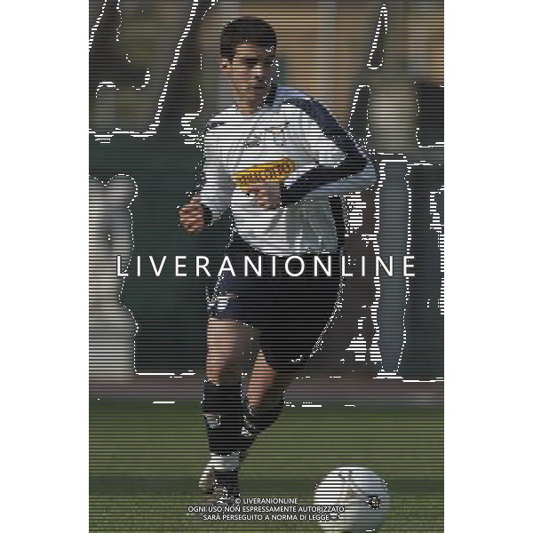 Viareggio (Lu) 13/02/2004 56¡ Coppa Carnevale Milan-Lazio Nella foto: Delgado Alfonso Roberto della Lazio.* Ph Gianni Nucci/Aldo Liverani