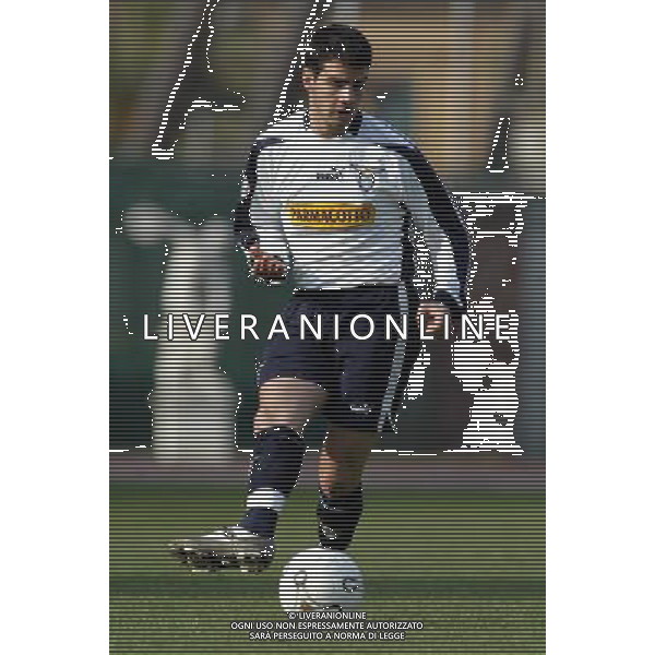 Viareggio (Lu) 13/02/2004 56¡ Coppa Carnevale Milan-Lazio Nella foto: Delgado Alfonso Roberto della Lazio.* Ph Gianni Nucci/Aldo Liverani