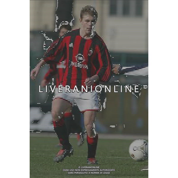 Viareggio (Lu) 13/02/2004 56¡ Coppa Carnevale Milan-Lazio Nella foto: Farina Davide del Milan.* Ph Gianni Nucci/Aldo Liverani