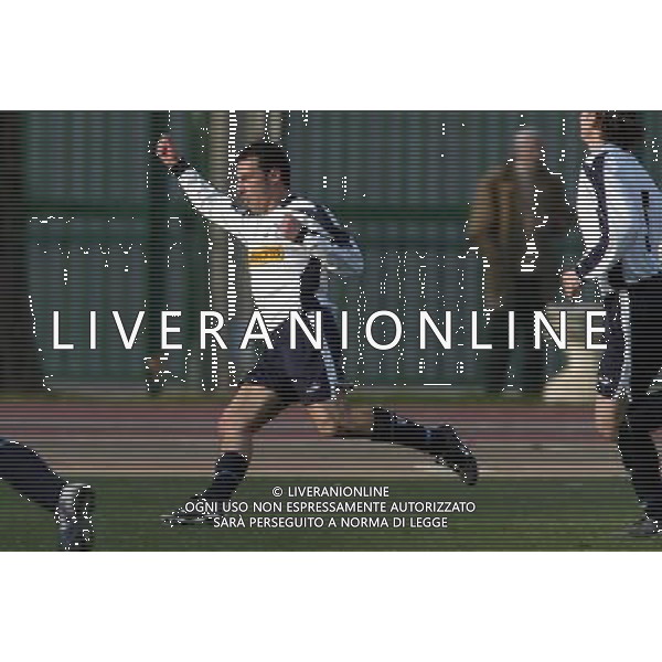 Viareggio (Lu) 13/02/2004 56¡ Coppa Carnevale Milan-Lazio Nella foto: Gioia della Lazio.* Ph Gianni Nucci/Aldo Liverani