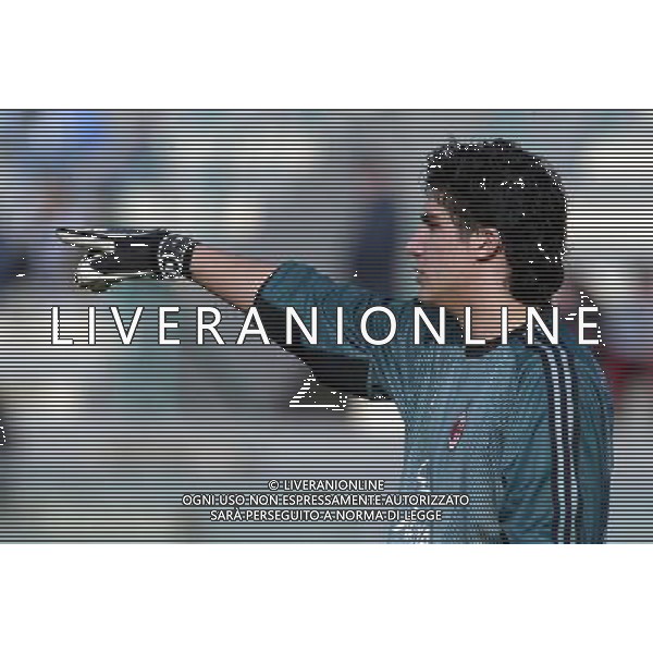 Viareggio (Lu) 13/02/2004 56¡ Coppa Carnevale Milan-Lazio Nella foto: Gobbato Davide del Milan.* Ph Gianni Nucci/Aldo Liverani