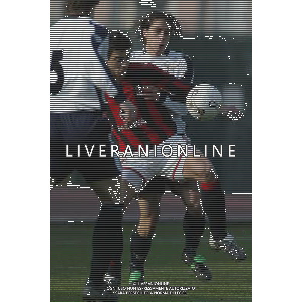 Viareggio (Lu) 13/02/2004 56¡ Coppa Carnevale Milan-Lazio Nella foto: Grossi Paolo del Milan contro Zaccardi Fabio della Lazio.* Ph Gianni Nucci/Aldo Liverani