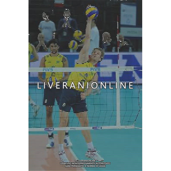 Campionati Mondiali Pallavolo maschile FIVB Semifinale Roma 9-10-2010 Italia - Brasile nella foto: Murilo Endres (Brasile) - Murilo foto Garavaglia - ag. Aldo Liverani sas