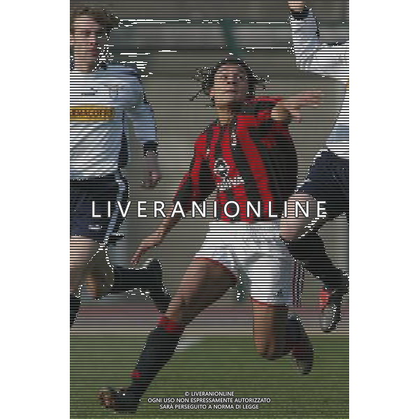 Viareggio (Lu) 13/02/2004 56¡ Coppa Carnevale Milan-Lazio Nella foto: Kalambay Patrick del Milan.* Ph Gianni Nucci/Aldo Liverani