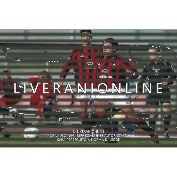 Viareggio (Lu) 13/02/2004 56¡ Coppa Carnevale Milan-Lazio Nella foto: Kalambay Patrick del Milan.* Ph Gianni Nucci/Aldo Liverani