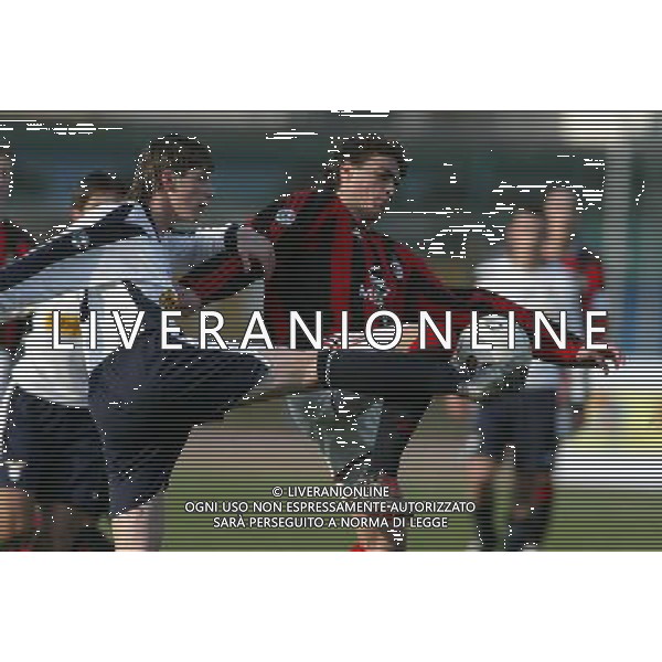 Viareggio (Lu) 13/02/2004 56¡ Coppa Carnevale Milan-Lazio Nella foto: Matri Alessandro del Milan contro Ciani Andrea della Lazio.* Ph Gianni Nucci/Aldo Liverani