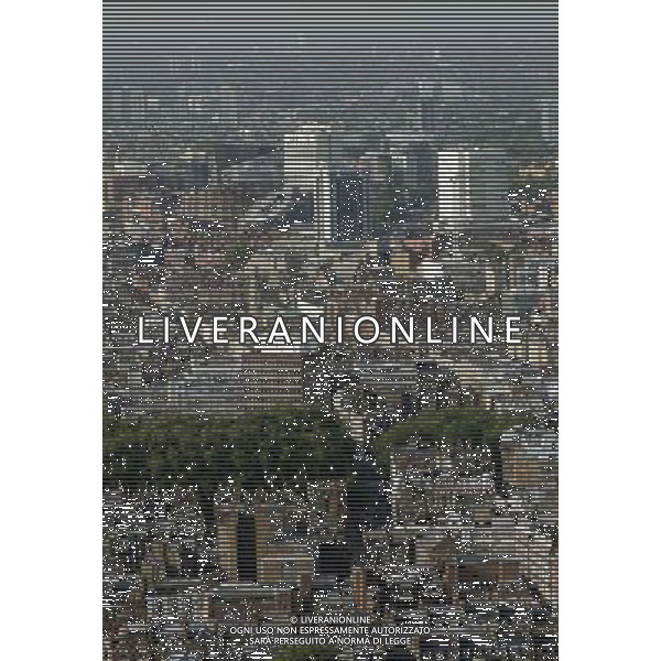 London view from the BT Tower in central London, Britain, 7 October 2010. ©photoshot/Agenzia Aldo Liverani Sas - ITALY ONLY - Veduta aerea della Citta\' di Londra