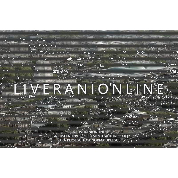 London view from the BT Tower in central London, Britain, 7 October 2010. ©photoshot/Agenzia Aldo Liverani Sas - ITALY ONLY - Veduta aerea della Citta\' di Londra