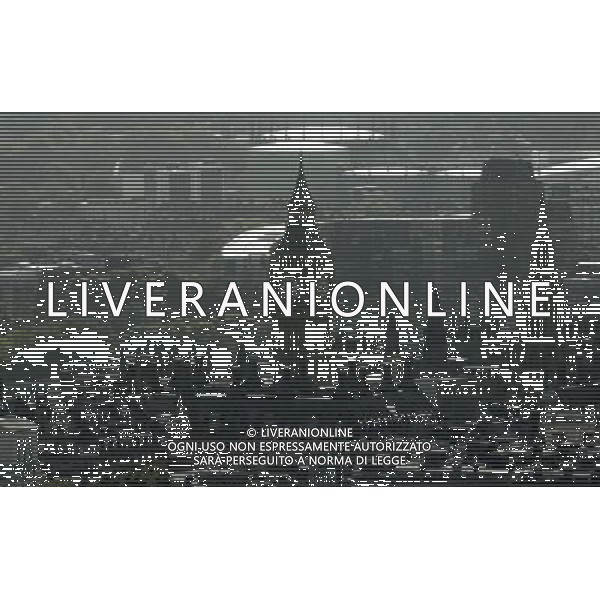 London view from the BT Tower in central London, Britain, 7 October 2010. ©photoshot/Agenzia Aldo Liverani Sas - ITALY ONLY - Veduta aerea della Citta\' di Londra