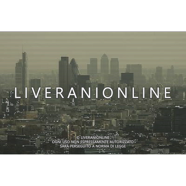 London view from the BT Tower in central London, Britain, 7 October 2010. ©photoshot/Agenzia Aldo Liverani Sas - ITALY ONLY - Veduta aerea della Citta\' di Londra