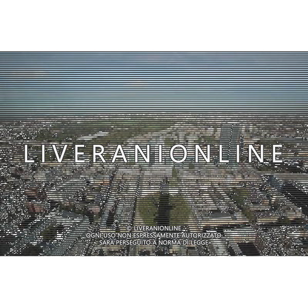 London view from the BT Tower in central London, Britain, 7 October 2010. ©photoshot/Agenzia Aldo Liverani Sas - ITALY ONLY - Veduta aerea della Citta\' di Londra