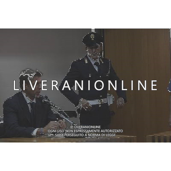 NAPOLI 12 OTTOBRE PROCESSO CALCIOPOLI NELLA FOTO ARBITRO ROSETTI ROBERTO FOTO MOSCA.AG.ALDO LIVERANI