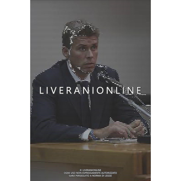 NAPOLI 12 OTTOBRE PROCESSO CALCIOPOLI NELLA FOTO ARBITRO ROSETTI ROBERTO FOTO MOSCA.AG.ALDO LIVERANI