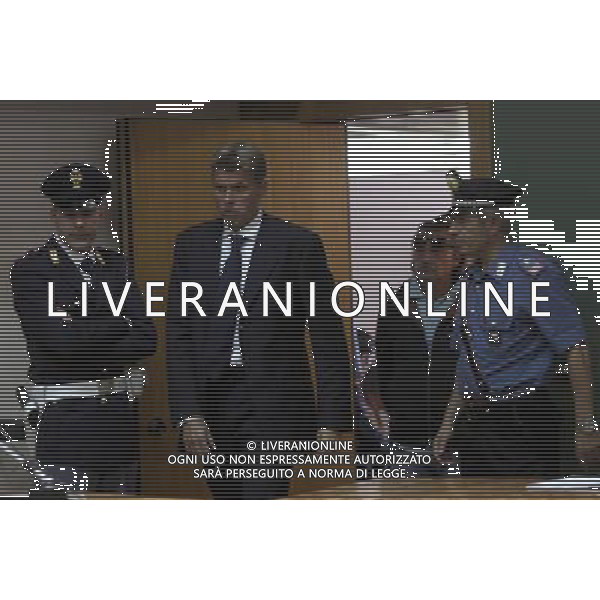 NAPOLI 12 OTTOBRE PROCESSO CALCIOPOLI NELLA FOTO ARBITRO ROSETTI ROBERTO FOTO MOSCA.AG.ALDO LIVERANI
