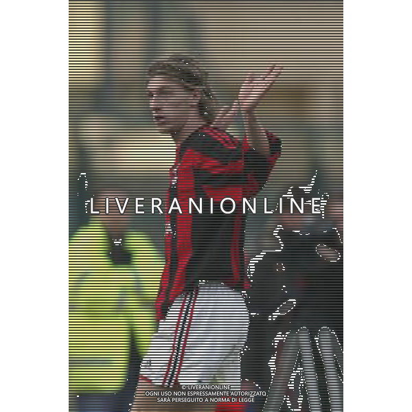 Viareggio (Lu) 13/02/2004 56¡ Coppa Carnevale Milan-Lazio Nella foto: Teoldi Matteo del Milan.* Ph Gianni Nucci/Aldo Liverani