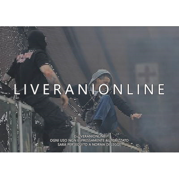Qualificazioni ai Campionati Europei UEFA EURO 2012 Gruppo C Genova - 12.10.2010 Italia-Serbia Nella Foto:Scontri dei tifosi serbi /Ph.Vitez-Ag. Aldo Liverani