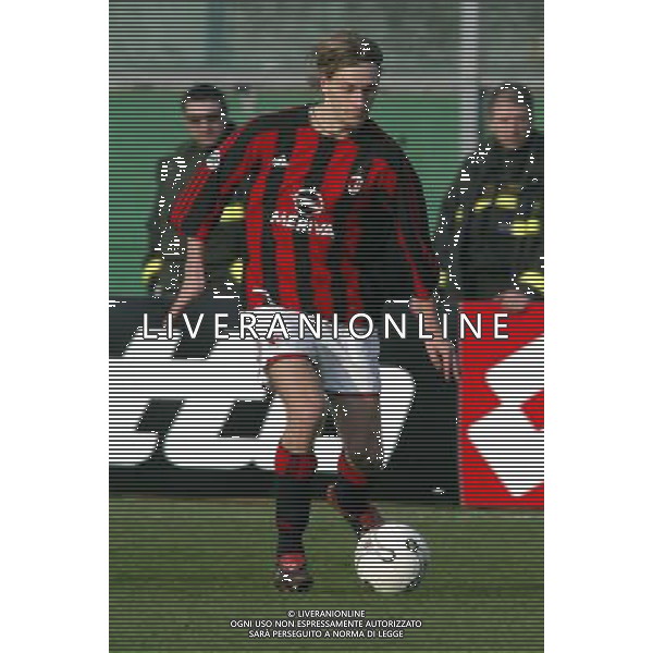 Viareggio (Lu) 13/02/2004 56¡ Coppa Carnevale Milan-Lazio Nella foto: Teoldi Matteo del Milan.* Ph Gianni Nucci/Aldo Liverani