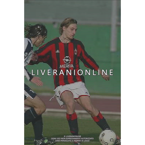 Viareggio (Lu) 13/02/2004 56¡ Coppa Carnevale Milan-Lazio Nella foto: Teoldi Matteo del Milan.* Ph Gianni Nucci/Aldo Liverani