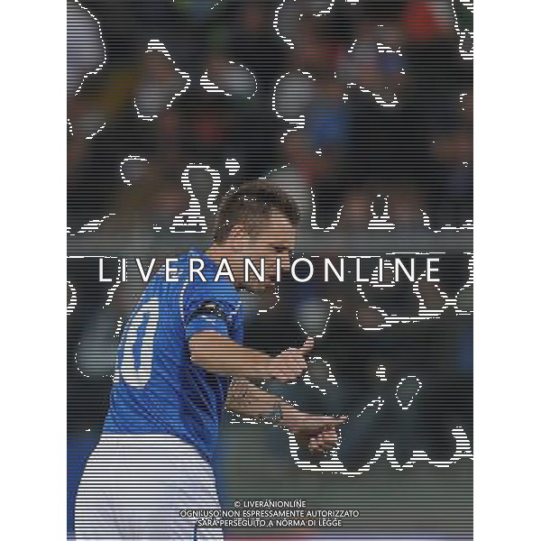 Qualificazioni ai Campionati Europei UEFA EURO 2012 Gruppo C Genova - 12.10.2010 Italia-Serbia Nella Foto:Antonio CASSANO /Ph.Vitez-Ag. Aldo Liverani